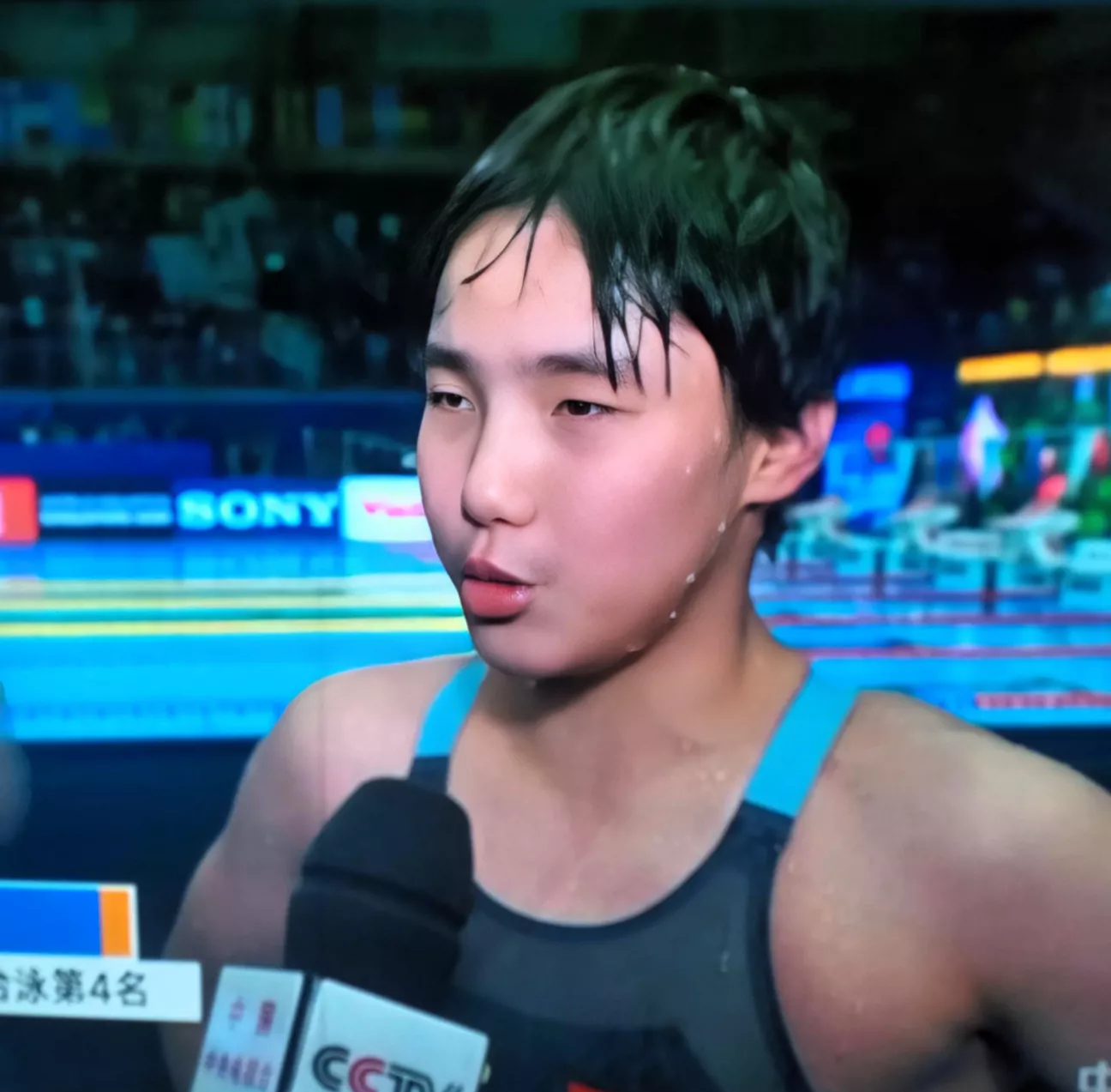 游泳赛后采访曝光,内幕引发热议 游泳赛后采访曝光,内幕引发热议